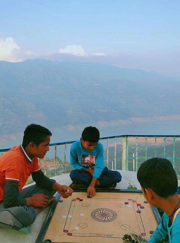lake view point in tehri