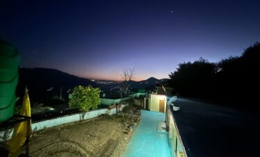 night view in Jaulangi village
