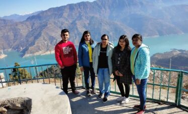 tehri lake in monsoon