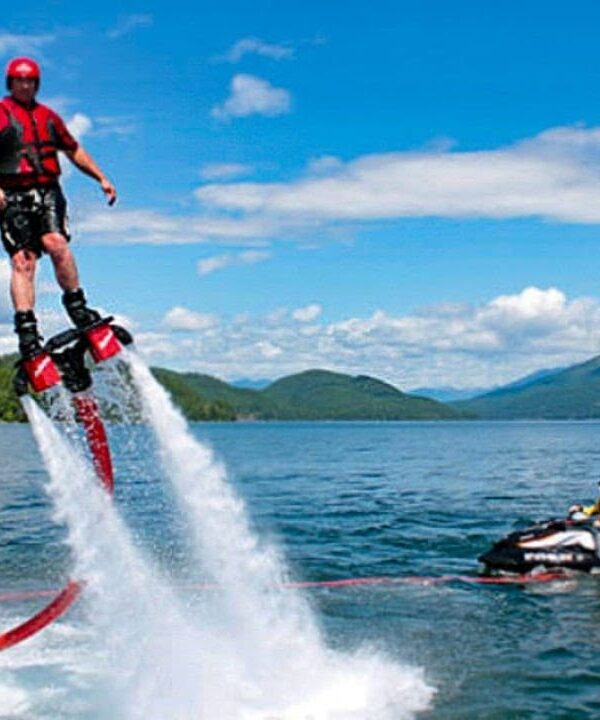 water-sport in Tehri lake